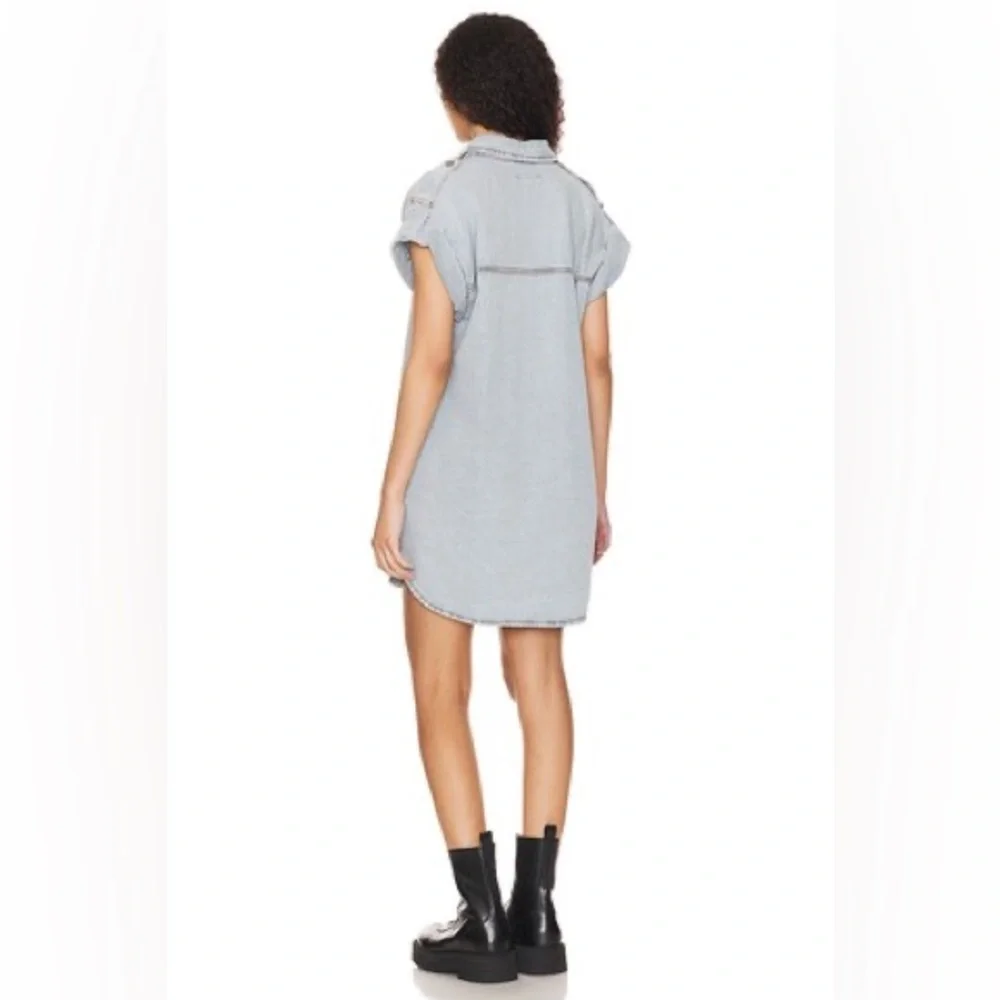 Steve Madden denim shirt dress - Picture 2 of 6